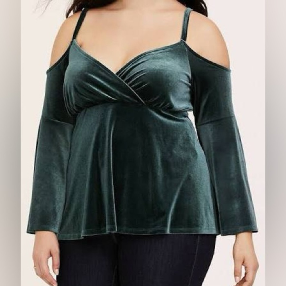 Torrid Cold Shoulder Babydoll NWT